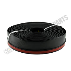 1/2 X 2.75 Inch X 35 Feet RV Slide Out Seal Base Wiper With Black Rubber Weather Stripping