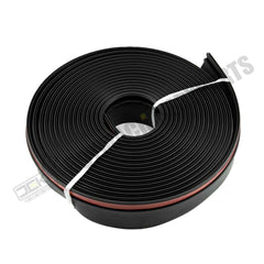 1/2 X 2.75 Inch X 35 Feet RV Slide Out Seal Base Wiper With Black Rubber Weather Stripping