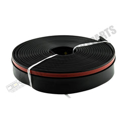 1/2 X 2.75 Inch X 35 Feet RV Slide Out Seal Base Wiper With Black Rubber Weather Stripping