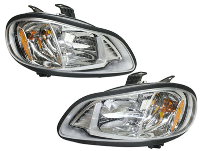 1 Pair Set Left & Right Side Headlight A06-75732-004 A06-75732-005 for Freightliner M2 M-2 100 106 112 2002-2018