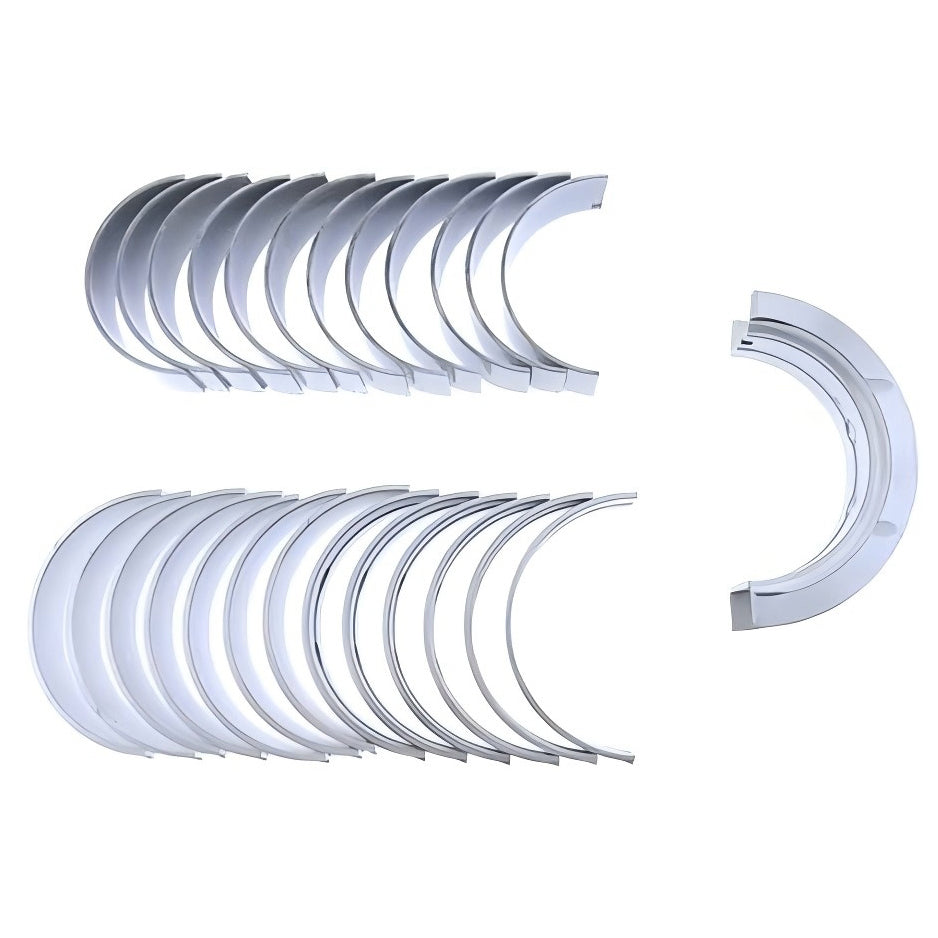 1 Set Main & Connecting Rod Bearing for Komatsu Engine SA6D110-1 Generator EC210Z-1 EG150-3