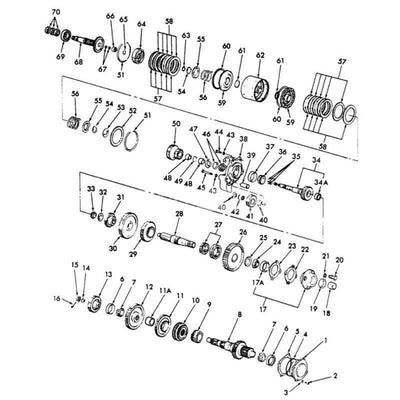 10 PCS Disco C8AP7B442A para trator New Holland 2000 2130 3000 3330 335 345D 4000 4120 420 4500 4610O 5000 540 6000 641 850 981 