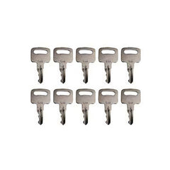 10 pcs Ignition Keys 455 for Genie Skyjack Terex Snorkel Manlift Upright Scissor Lift Boom Lifts - Buymachineryparts