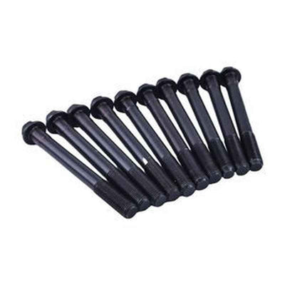 10-Piece Cylinder Head Bolt 80105-76041-71 for Toyota 4Y Engine Forklift