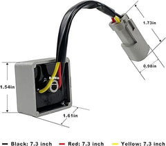 Voltage Regulator 102803301 102515901 for Club Car Gas Golf Cart Precedent 2004-Up