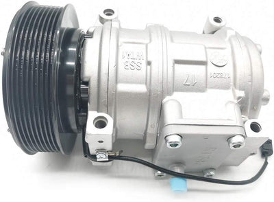 10PA17C A/C Compressor RE69716 for John Deere Skid Steer Loader 317 325 332 CT322 CT332