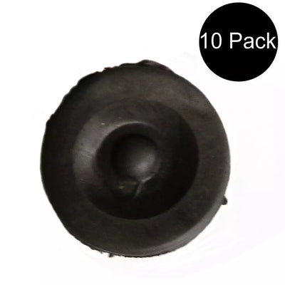 10 Pcs Black Rubber Grease Plug Hub Dust Cap TLU31-0009 085-001-SP for Dexter EZ Lube Trailer Axle