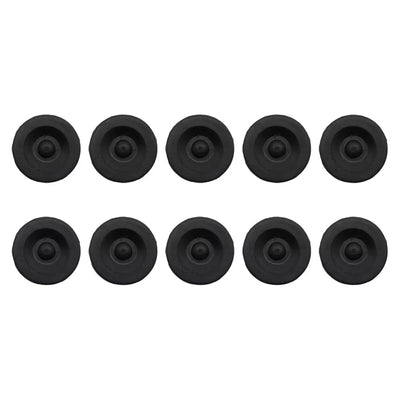 10 Pcs Black Rubber Grease Plug Hub Dust Cap TLU31-0009 085-001-SP for Dexter EZ Lube Trailer Axle