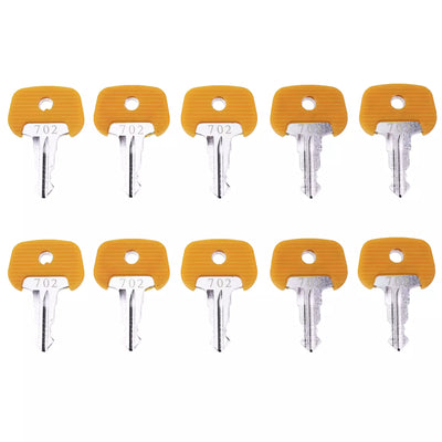 10Pcs Electric Stapler Ignition Key 702 26906870 for Jungheinrich Forklift EFG110 EFG216KN EFG320N