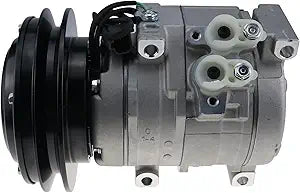 10S15C Air Conditioning Compressor 4431081 for Hitachi Excavator ZX110 ZX120 ZX130 ZX130W ZX160 ZX180W