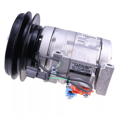 10S15C Air Conditioning Compressor 4431081 for John Deere Excavator 120C 160CLC 180 180CW