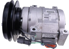 10S15C Air Conditioning Compressor 4436025 for John Deere Excavator 450CLC 600CLC 800C 450DLC 650DLC 850DLC