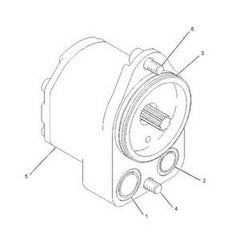 10T Gear Pump 177-2577 for Caterpillar CAT Excavator 330C L 330C LN 345B II W345B II