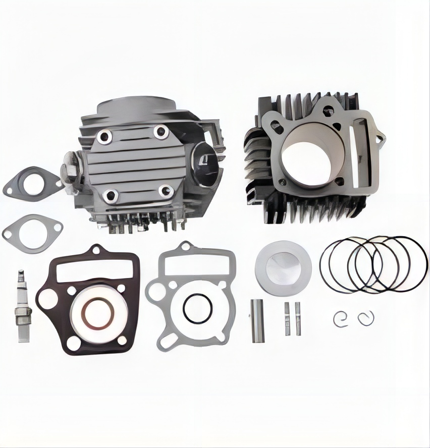 110cc w/ Spark Plug Cylinder Head Rebuild Kit for 4 Stroke ATV Dirt Bike Go Kart - Buymachineryparts