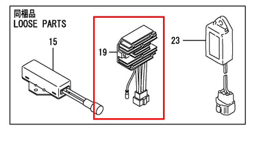 Rectificador regulador de 280 W 119640-77710 119653-77710 para 3TNE74 3D74E 3D68E 3D72