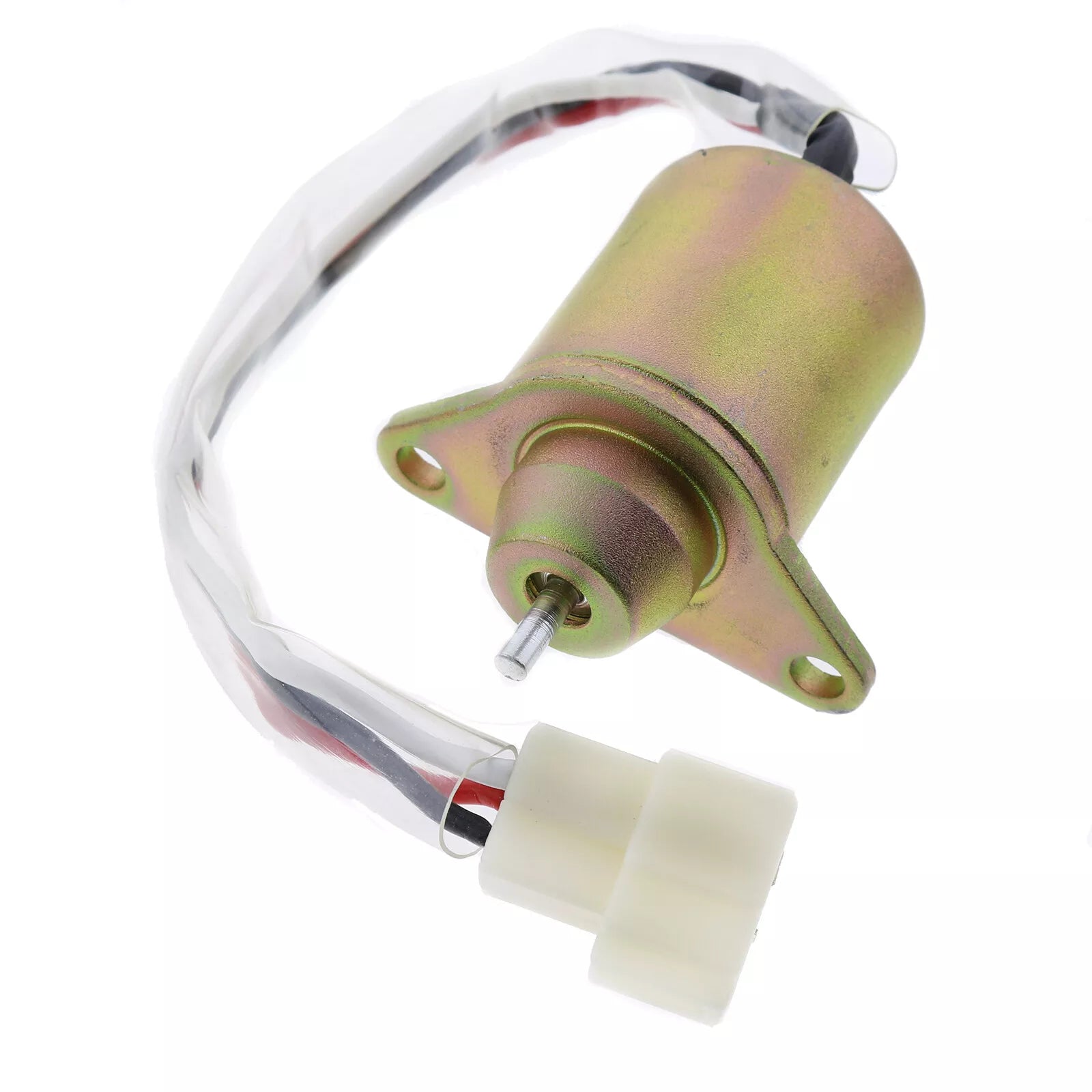 12V Stop Solenoid YA-119653-77950 for Yanmar Engine 3TNV82A 3TNV382A Cub Cadet Ex Series Compact Tractor Zero-Turn Mower