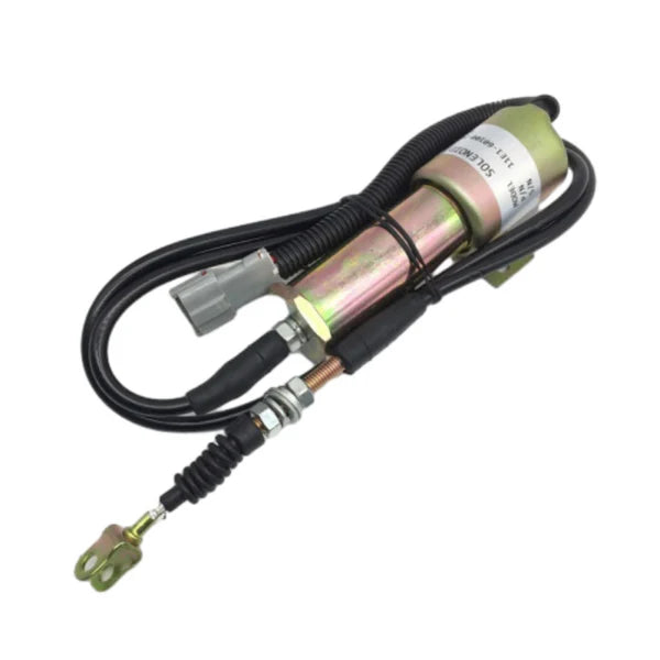 24V Fuel Shutoff Stop Solenoid 11N6-66090 for Hyundai Excavator R210-7H R220LC-7H R220LC-9SH R210LC-7H