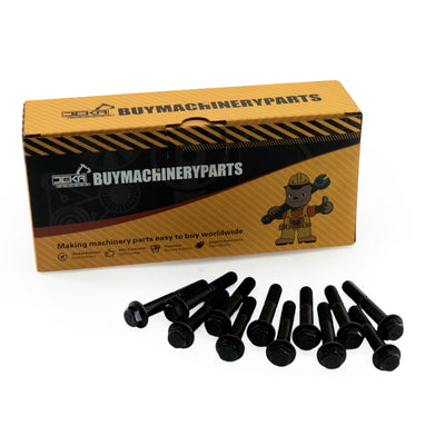 Perno del colector de escape de 12 piezas 3944593 para Dodge 94-98 5.9L 12 válvulas Cummins 