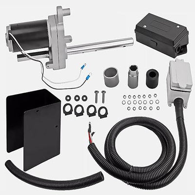 12000 Lbs Electric Powered Trailer Jack Kit 1824200100 for Bulldog 24K Landing Gear