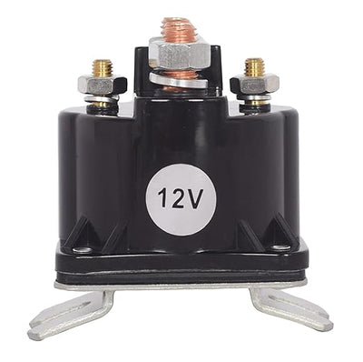 12V 100A 4 Terminal Starter Solenoid for Pump Dump Trailer 070009