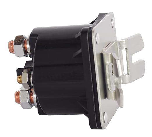 12V 100A 4 Terminal Starter Solenoid for Pump Dump Trailer 070009