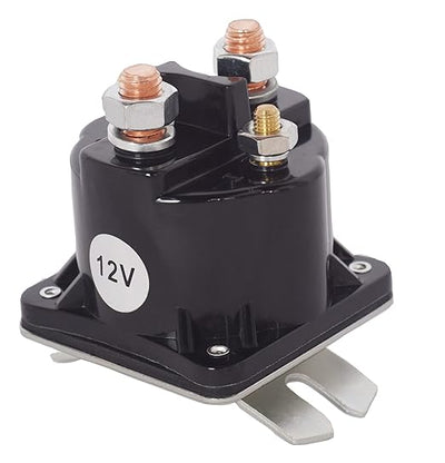 12V 100A 4 Terminal Starter Solenoid for Pump Dump Trailer 070009