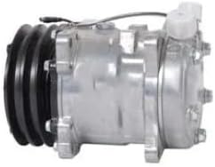 12V SD5H11 A/C Compressor 48098945 for New Holland Tractor T2320 T2410 T2420 TC40DA TC45DA Boomer3040