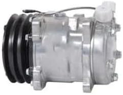 12V SD5H11 A/C Compressor 48098945 for New Holland Tractor T2320 T2410 T2420 TC40DA TC45DA Boomer3040