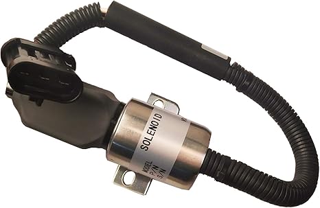 12V Stop Solenoid RM59184630 for Volvo Smooth Drum Roller DD14 DD15 DD16