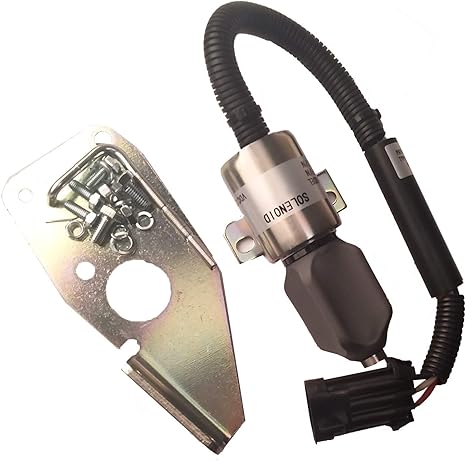 12V Stop Solenoid RM59184630 for Volvo Smooth Drum Roller DD14 DD15 DD16