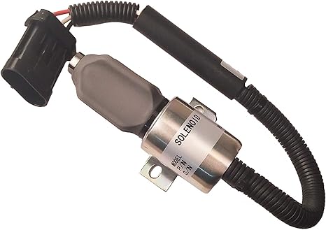 12V Stop Solenoid RM59184630 for Volvo Smooth Drum Roller DD14 DD15 DD16