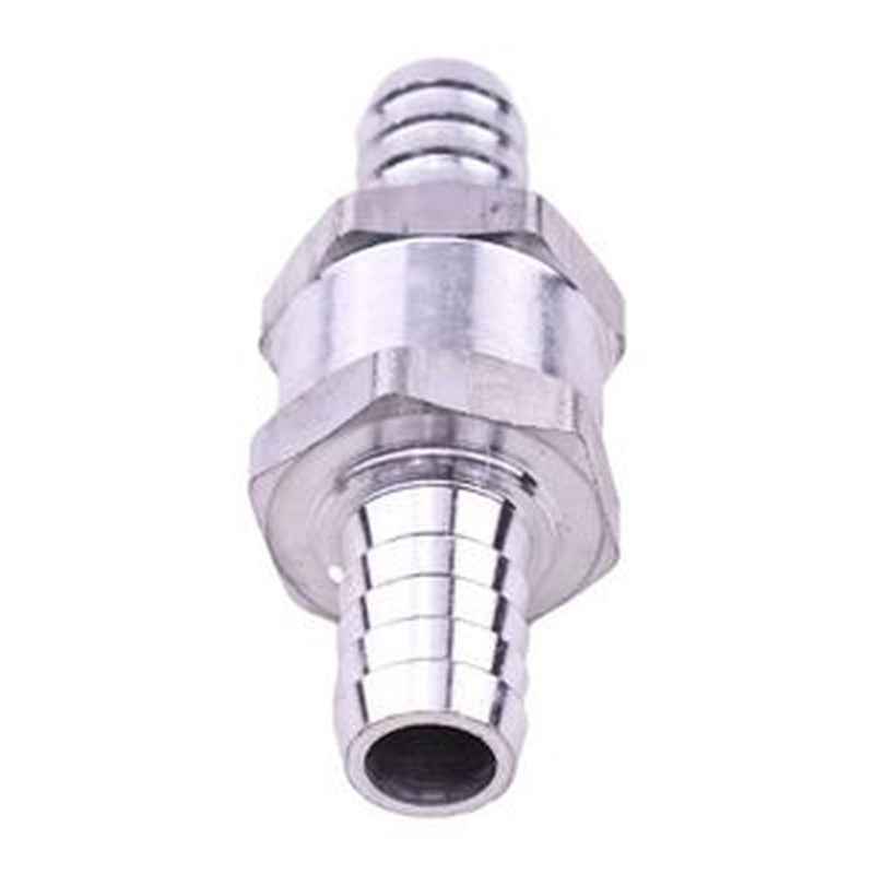 12mm One-Way Check Valve for Gas/Bio Fuel Line - 7/16' to 1/2' ID