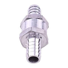 12mm One-Way Check Valve for Gas/Bio Fuel Line - 7/16' to 1/2' ID