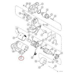 12V 13T Starter Motor 104452A2R 86982709 for New Holland Tractor Loader