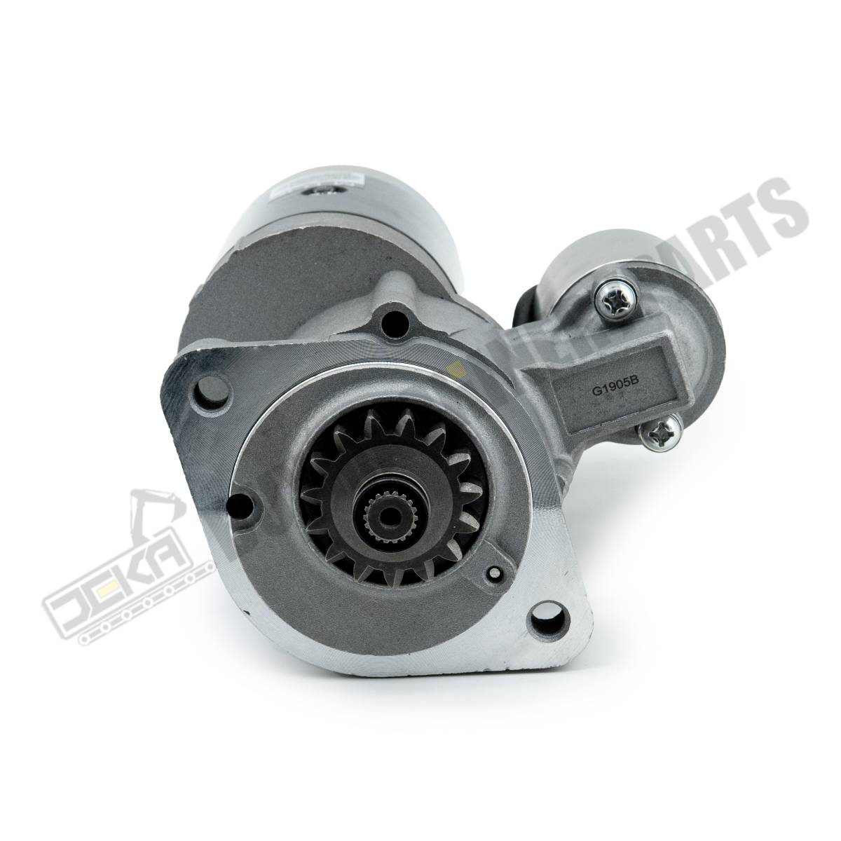 12V 15T Starter Motor MM317600 for Mitsubishi L2A L2E L3E Volvo EC14 EC15 Terex TC15 TC16 TC20