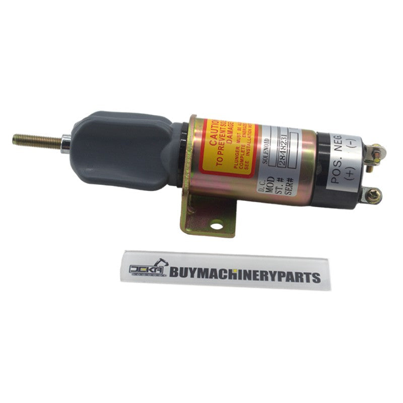 12V 3 Terminals Shutdown Stop Solenoid 2848231 for Perkins Engine 4.108 4.165 T6.3544 6.3544 - Buymachineryparts