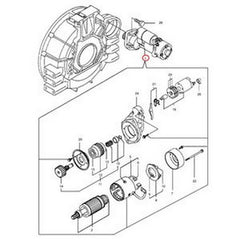 12V 9T Starter Motor 123900-77010 for Yanmar Engine 4TNE102 4TNE106 Doosan Excavator SOLAR 55-V 55W-V PLUS 75-V