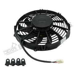 12V Aftermarket SPAL VA11-AP12/C-57A Cooling Fan for Engine Generator Set Tractor Combine