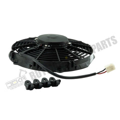 12V Aftermarket SPAL VA11-AP12/C-57A Cooling Fan for Engine Generator Set Tractor Combine