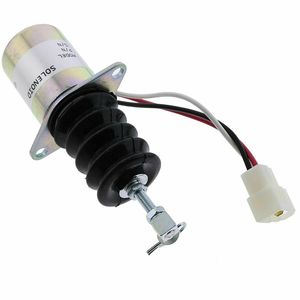 12V Fuel Shut Off Solenoid Valve 119629-66801 for Yanmar Engine 3TNE88 - Buymachineryparts