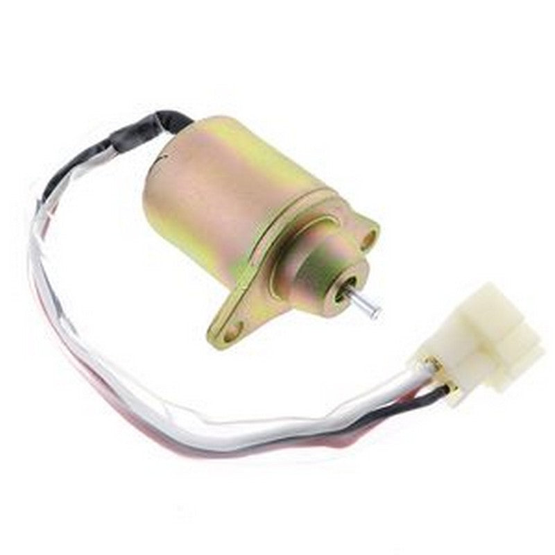 12V Fuel Shut Off Stop Solenoid Valve 2503531 for Yanmar Cummins Excavator - Buymachineryparts