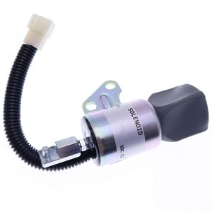 12V Fuel Shutoff Solenoid 7000782 for Bobcat Excavator 418 E08 E10 E17 E19 E20 - Buymachineryparts