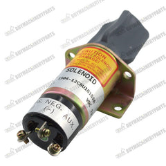 12V Fuel Stop Solenoid 1504-12C6U1B1S2A for Woodward - Buymachineryparts