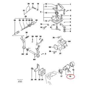 12V Fuel Stop Solenoid PJ7413147 for Volvo Excavator EC14 - Buymachineryparts