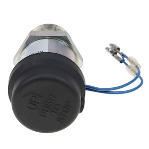 12V Fuel Stop Solenoid PJ7413147 for Volvo Excavator EC14 - Buymachineryparts