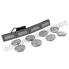 Kit de luz de conversão LED de nariz de 12 V para trator John Deere 4555 4755 4955 4560 4760 4960