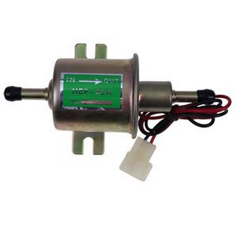 12V PSI Gas Diesel Inline Low Pressure Electric Fuel Pump HEP-02A for Yanmar