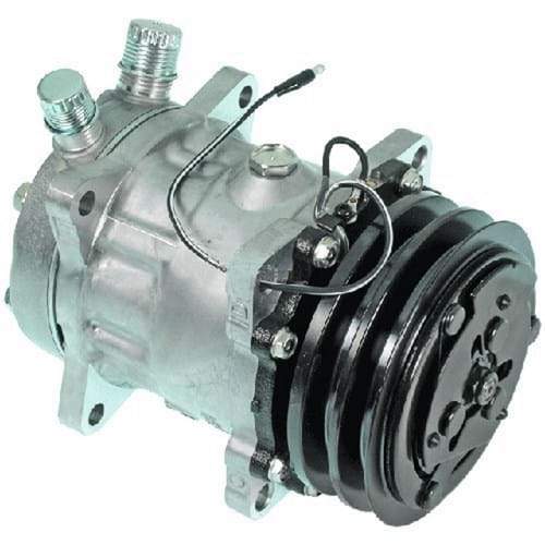 12V Sanden SD5H11 A/C Compressor 87546525 for New Holland Loader C175 L175