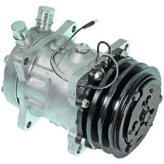 12V Sanden SD5H11 A/C Compressor 87546525 for CASE Skid Steer Loader 410