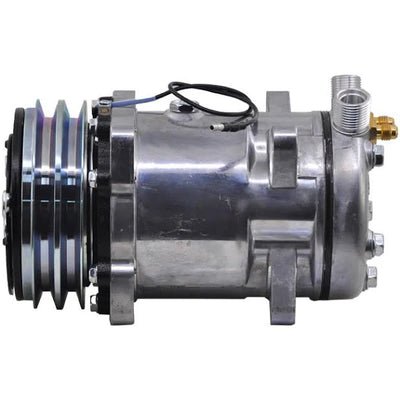 12V Sanden SD5H16 A/C Compressor 51219592 for New Holland Tractor F110 F140 F120 F100 F115 F130